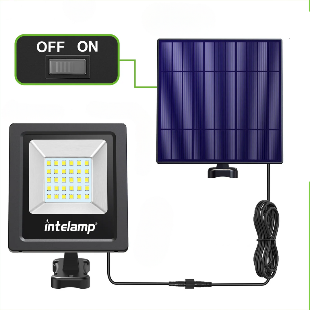 Nordspur | Dual Solar LED Floodlight Set