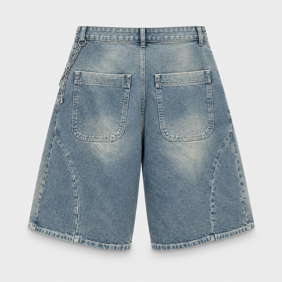 Nordspur | Jortify Retro Wide Leg Casual Shorts