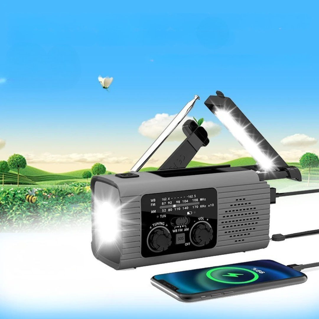 Nordspur | LuminCrank Hand Crank Emergency Radio
