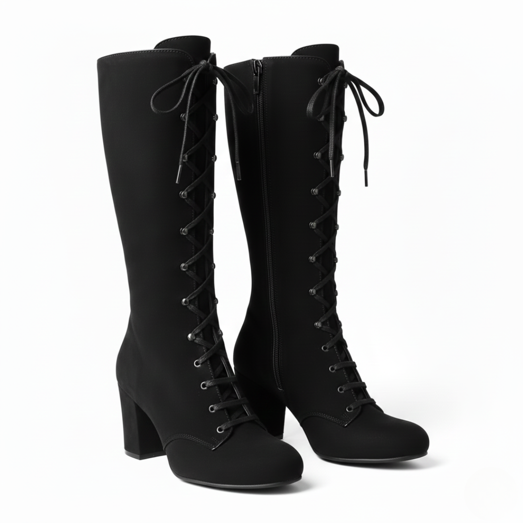 Nordspur | Mid Calf Lace Up Boots