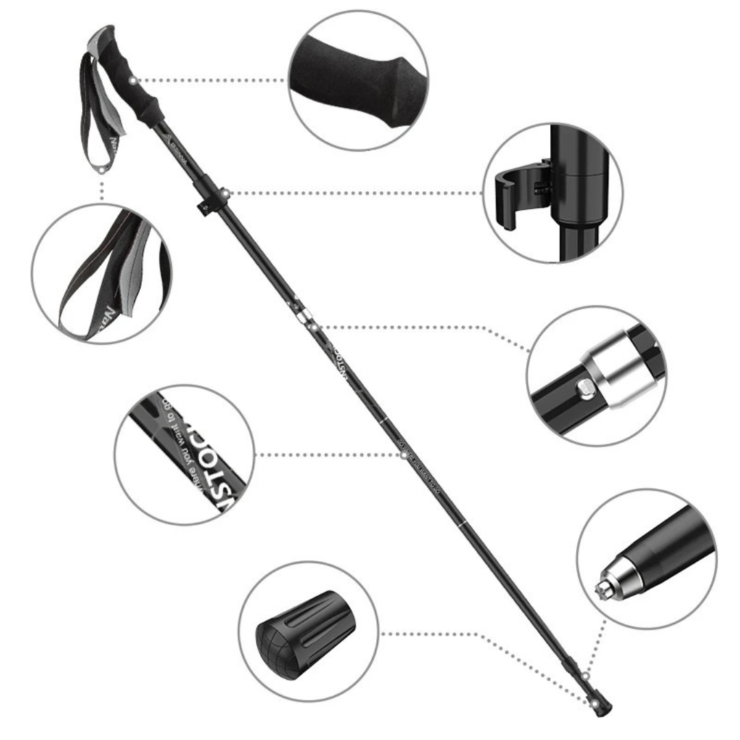 Nordspur | TrailVero Ultralight Folding Trekking Poles