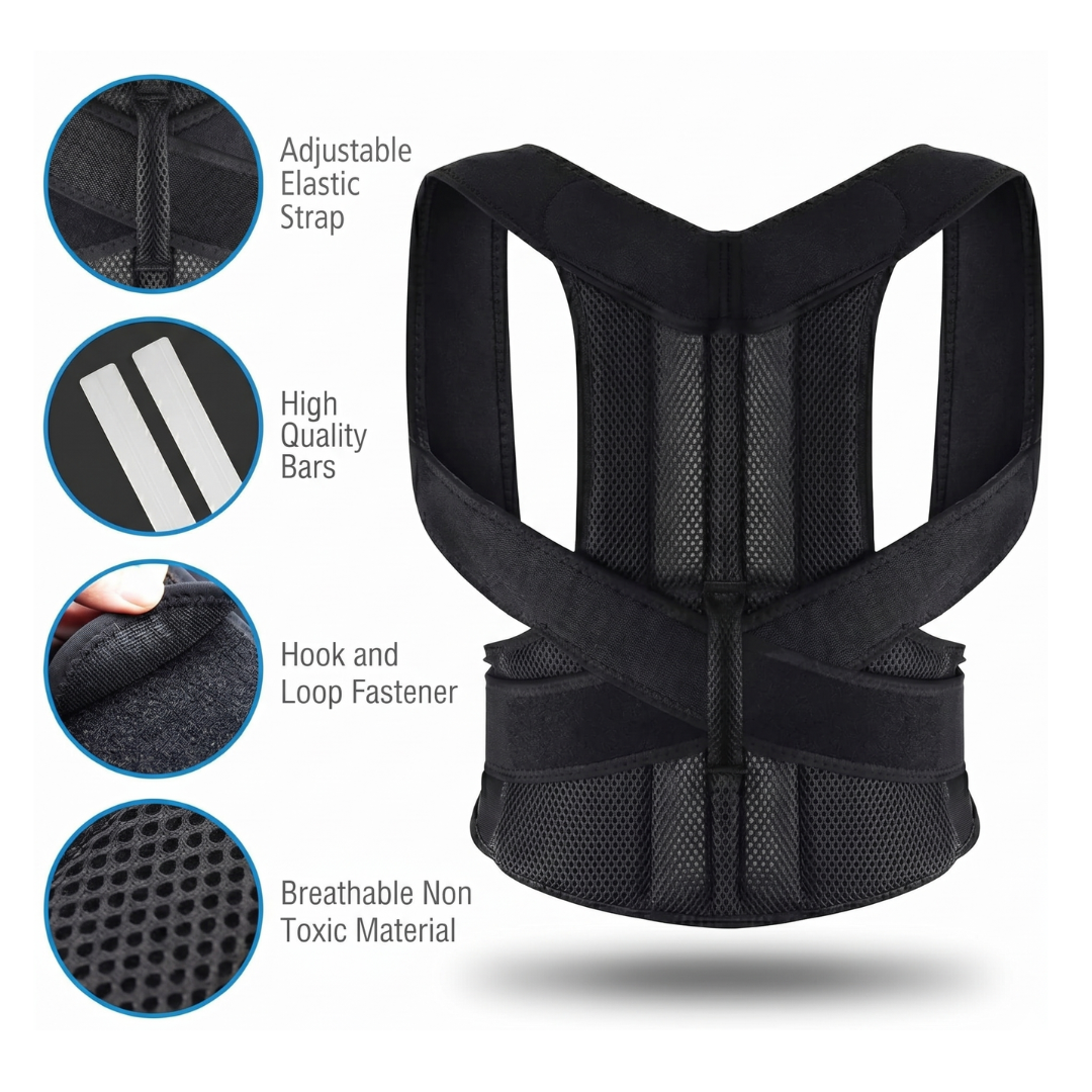 Nordspur | PostuRise Adjustable Unisex Posture Brace