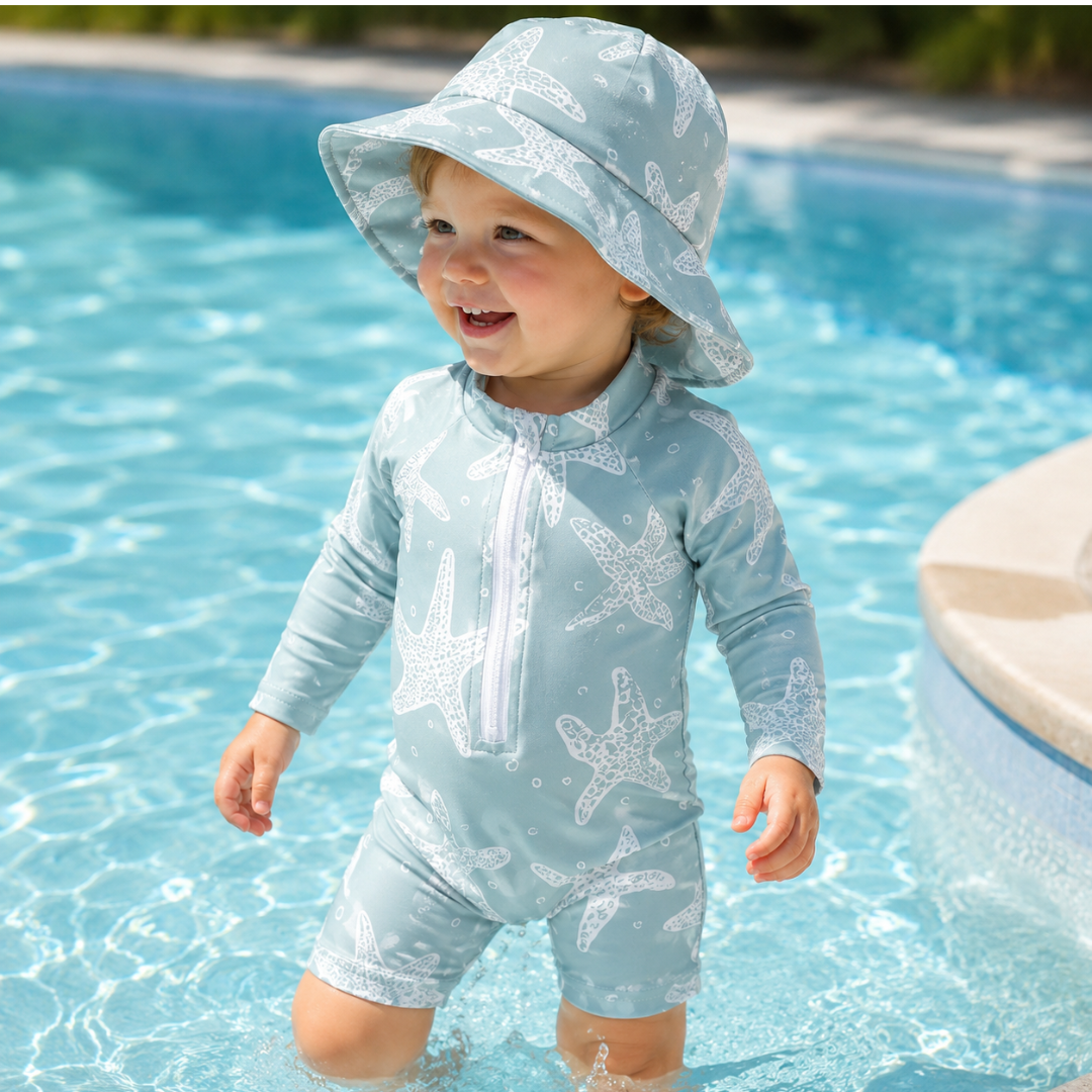 Nordspur | Seabuddo Long Sleeve Zip Swim Romper