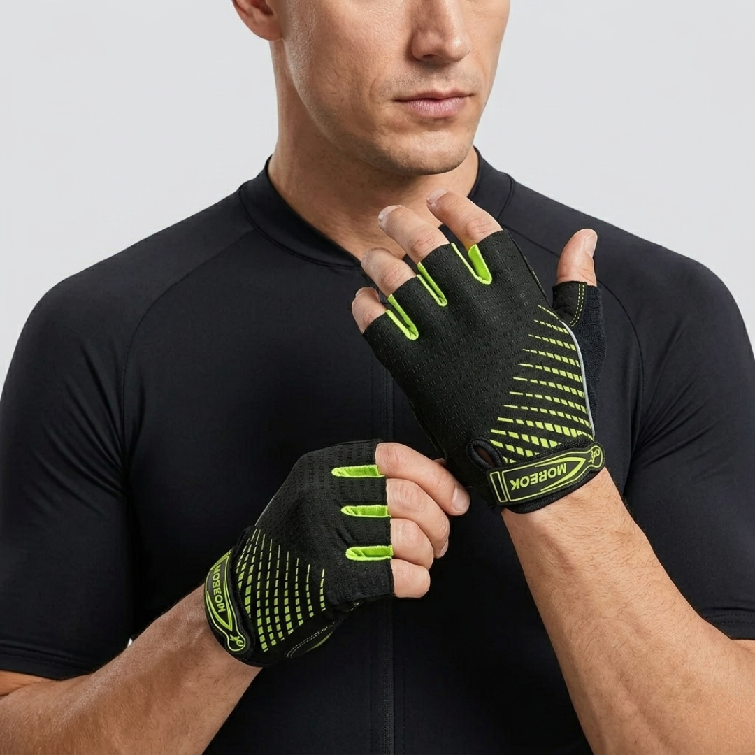 Nordspur | Half Finger Gel Padded Gloves