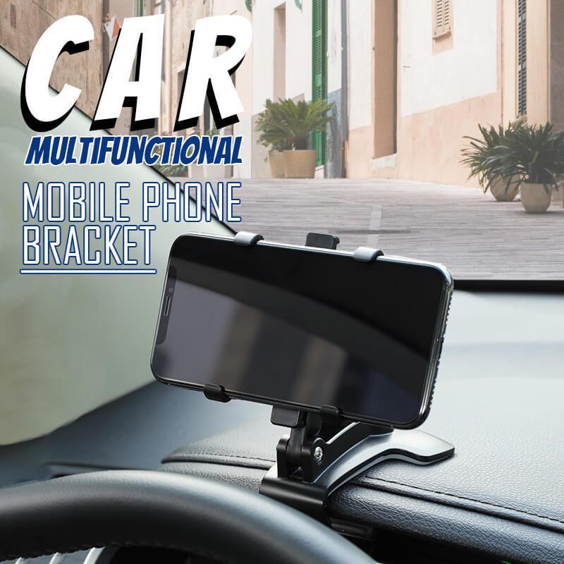 Multifunctional Phone Holder, 360° Rotatable for Car
