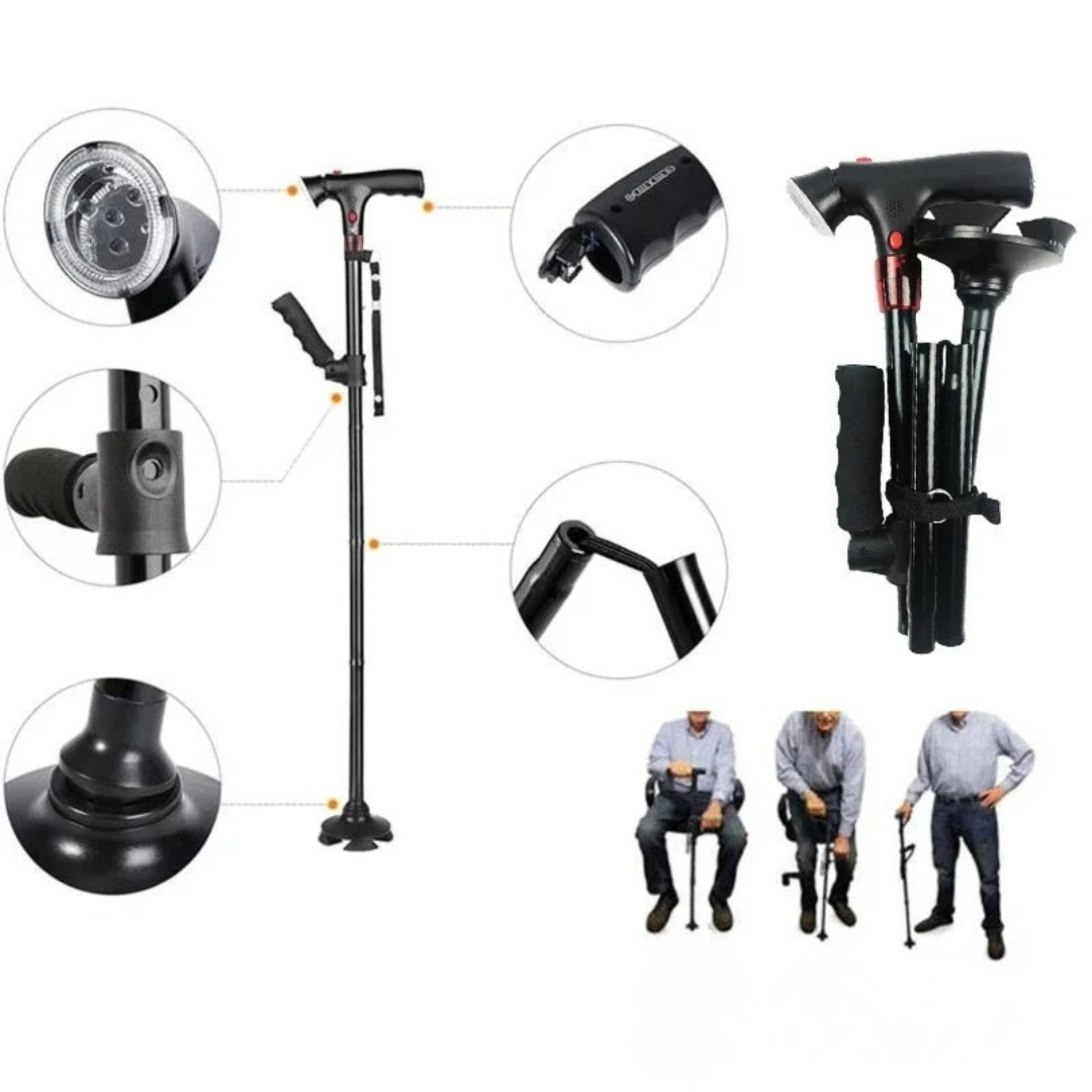 Nordspur | SureFold Collapsible Telescopic Walking Cane