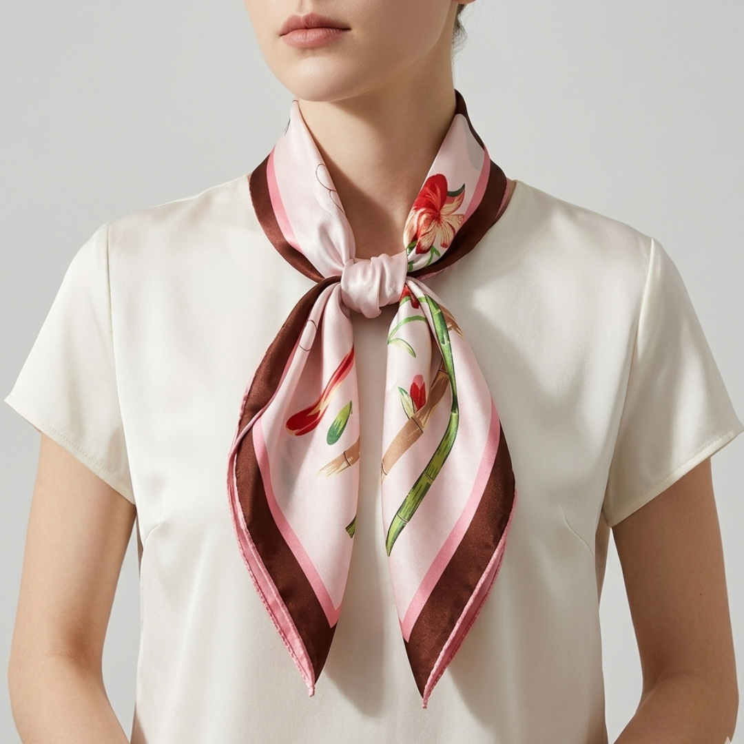 Nordspur | Square Simulated Silk Scarf