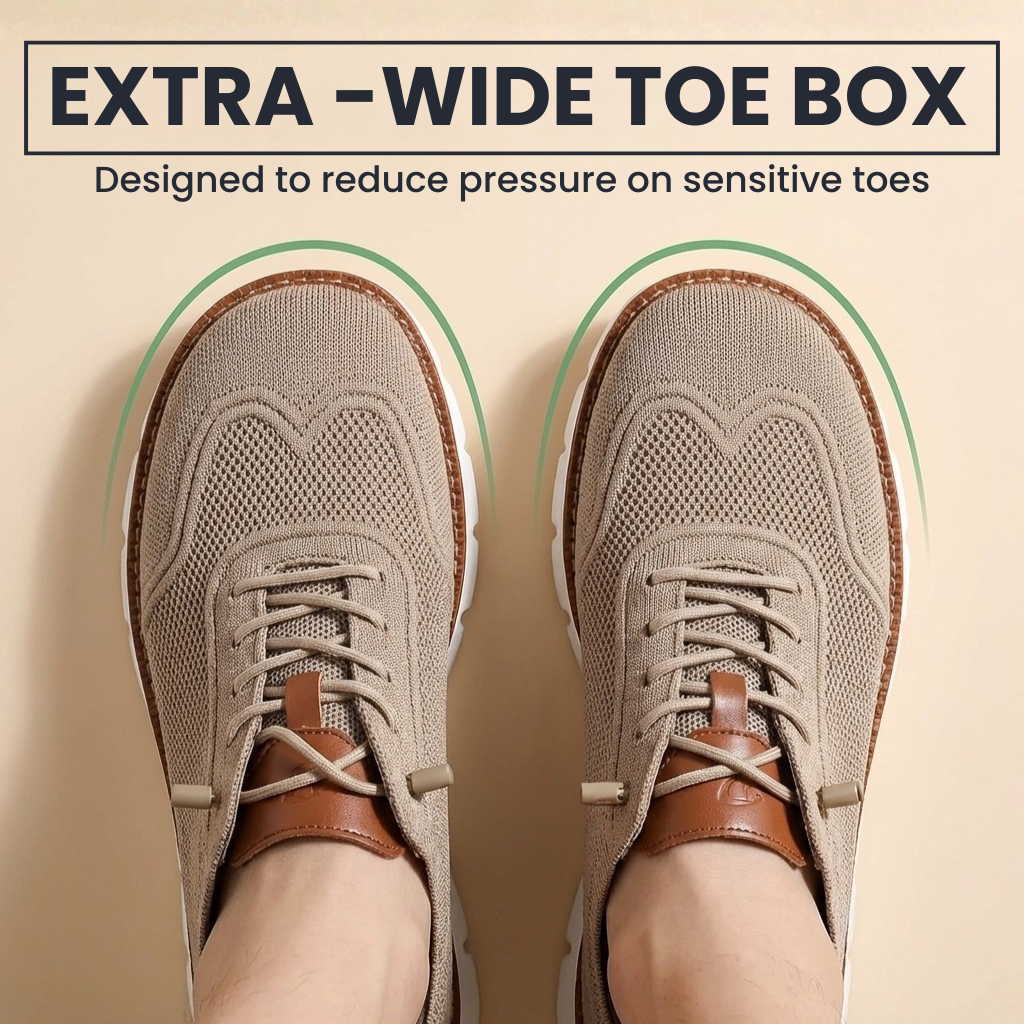 Comfy Stride - Hands Free Slip In & Extra Wide Toe Box