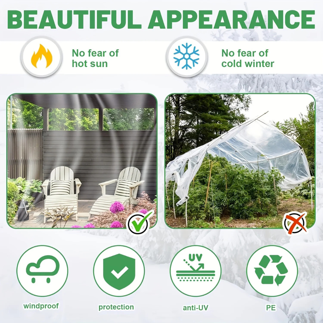 Nordspur | Clearverra Transparent Zipper Canopy Panel