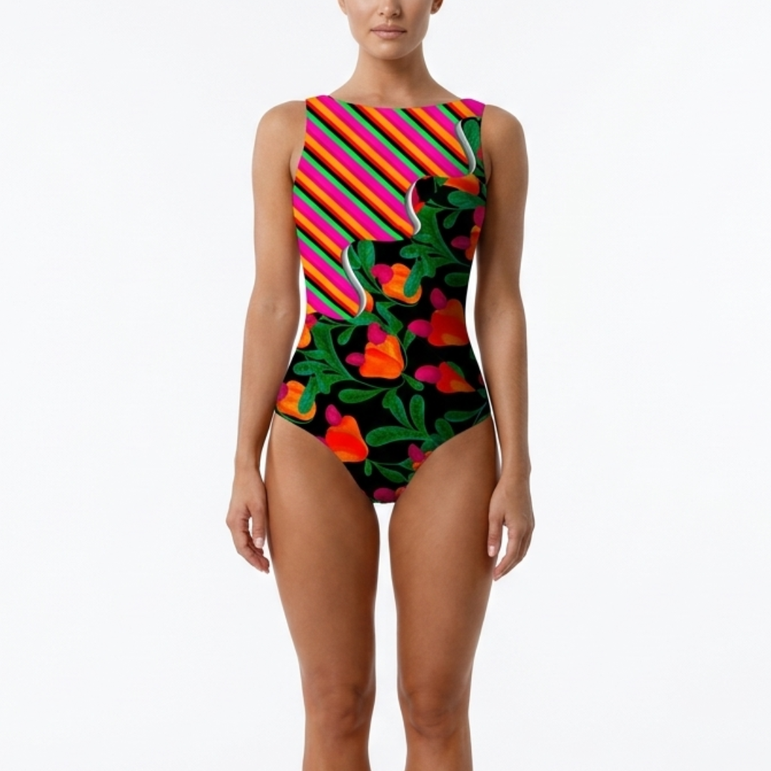 Nordspur | Solarys One Piece Printed Swimsuit
