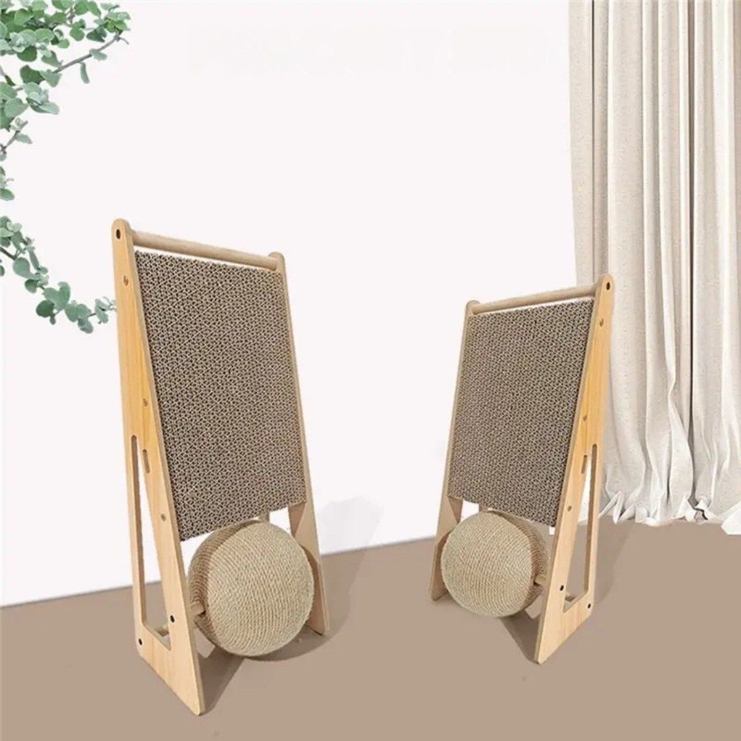 Nordspur | Scratchwell Vertical Wall-Leaning Cat Scratching Board