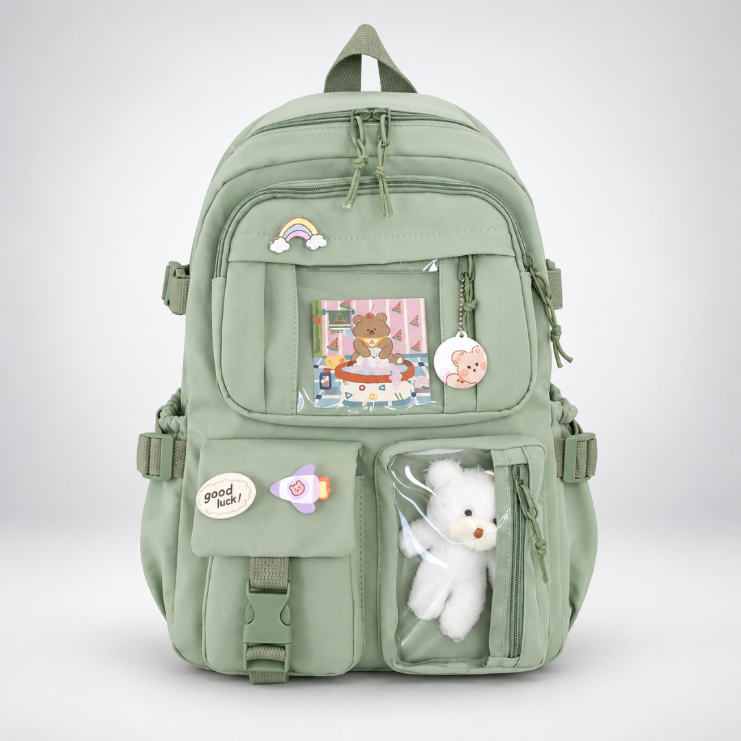 Nordspur | Lunaria Cute Nylon School Backpack