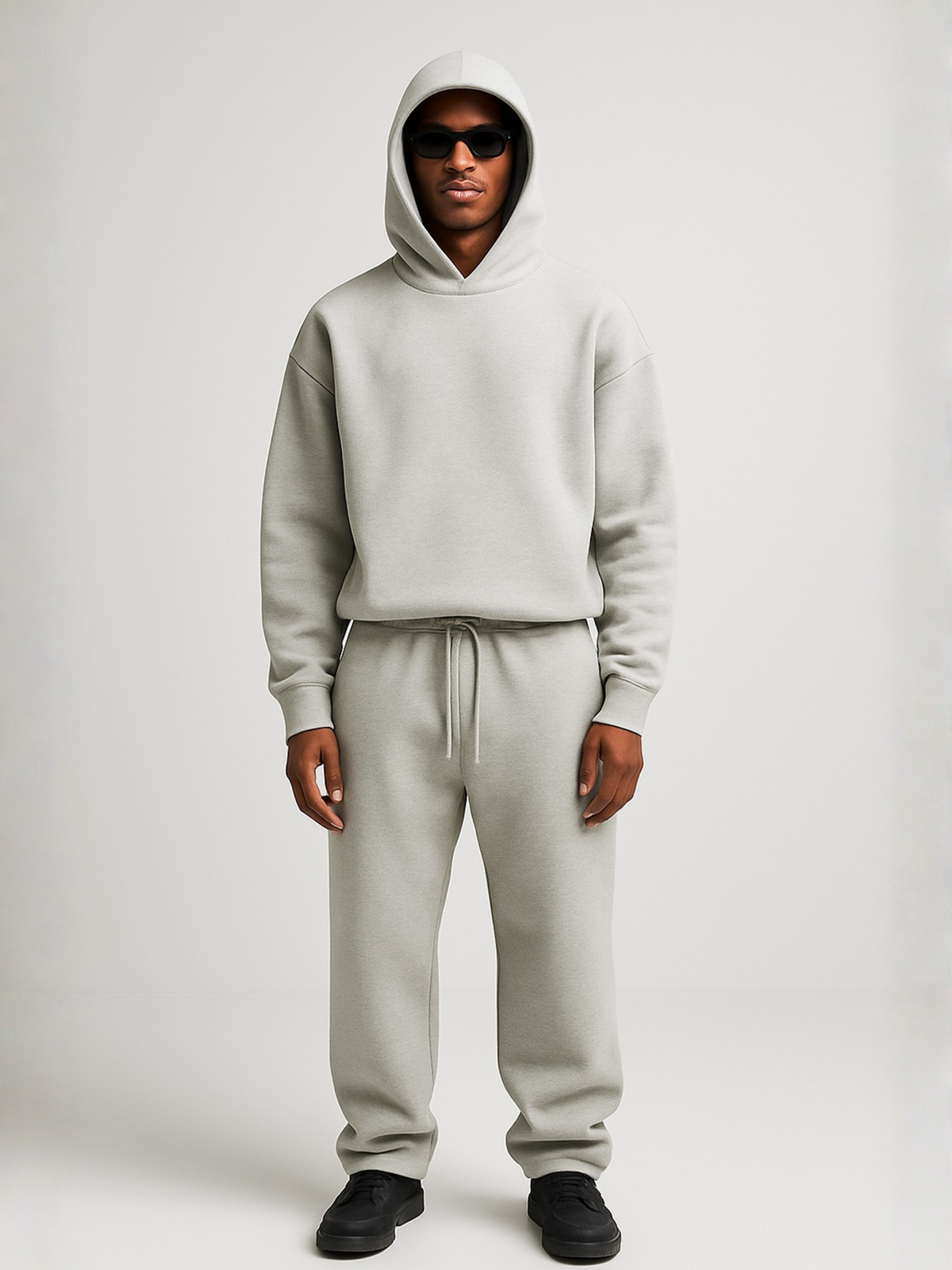 Oversized Hoodie Jogger Set for Men
