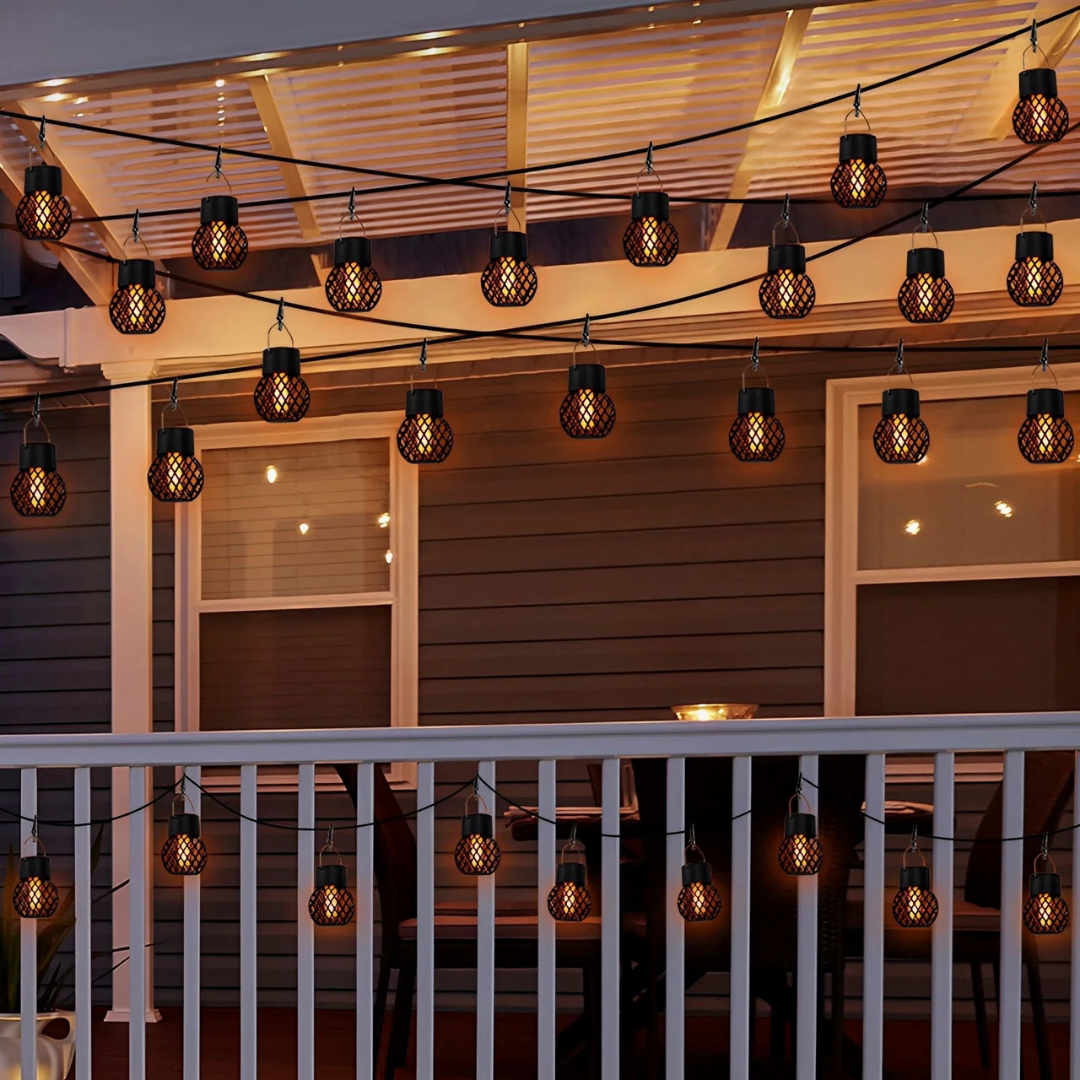 Nordspur | SolaraGlow Hanging Lanterns
