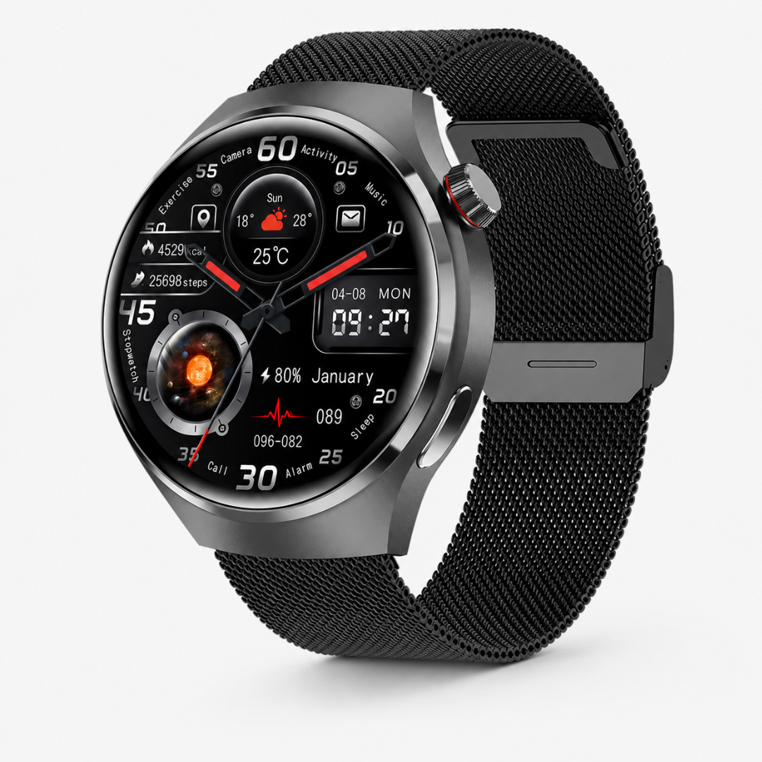 Nordspur | Health Smartwatch with Blood Pressure Tracker