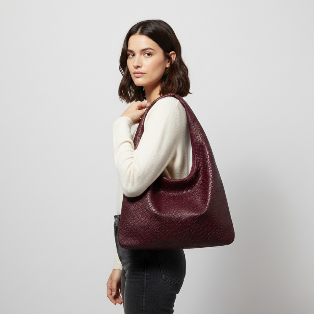 Nordspur | Large Crescent Shoulder Bag