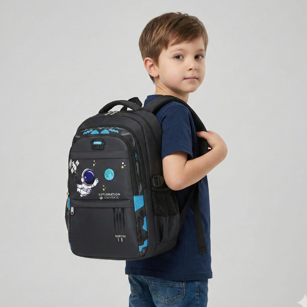 Nordspur | AstroVibe Waterproof Polyester School Backpack