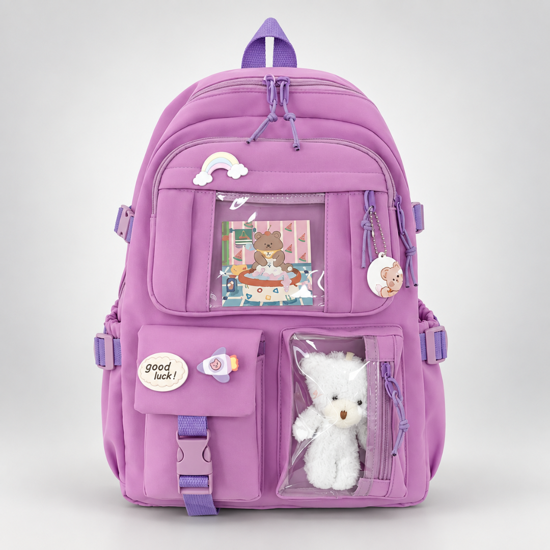 Nordspur | Lunaria Cute Nylon School Backpack