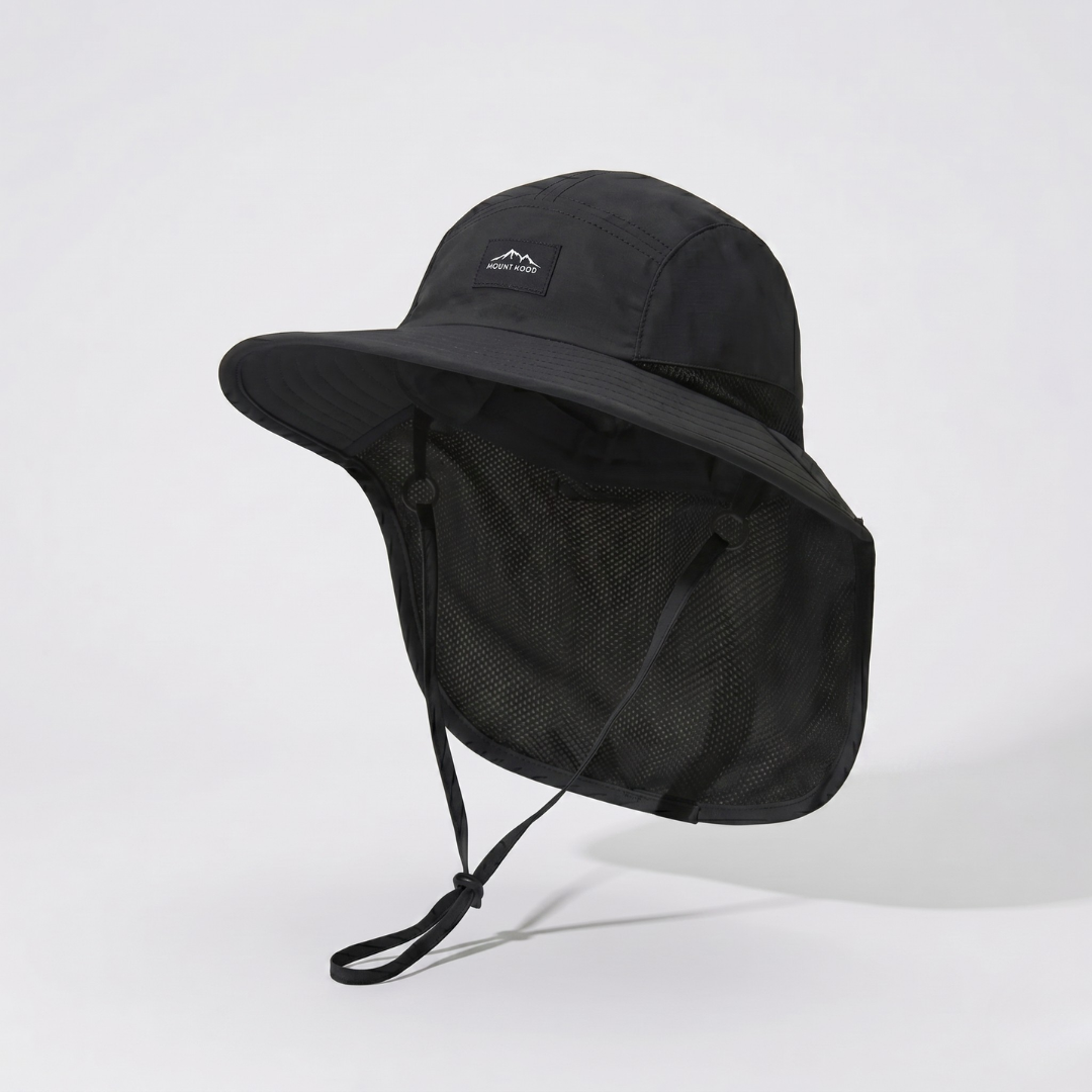 Nordspur | Brimveil Wide-Brim Sun Hat With Neck Flap