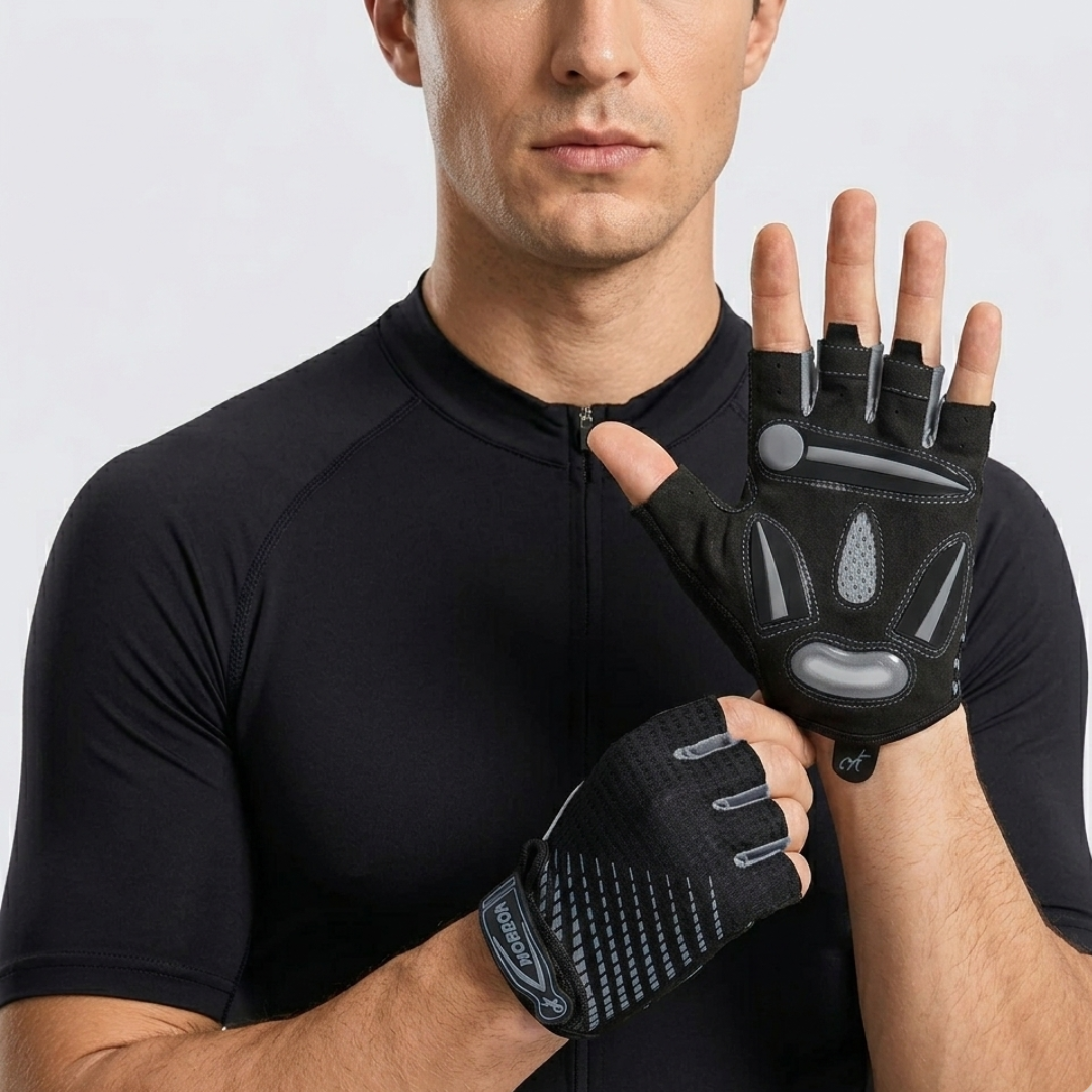 Nordspur | Half Finger Gel Padded Gloves