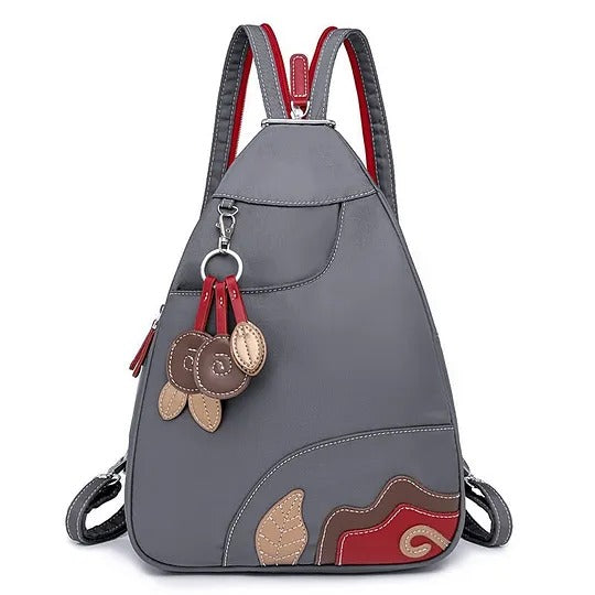 Women's Decorative Shoulder Backpack
