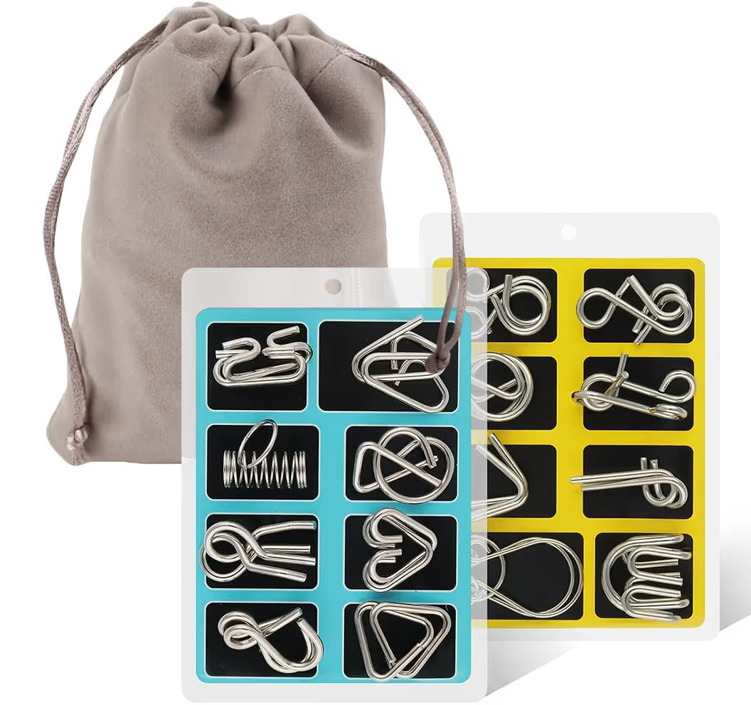 Metal Montessori Puzzle Solving