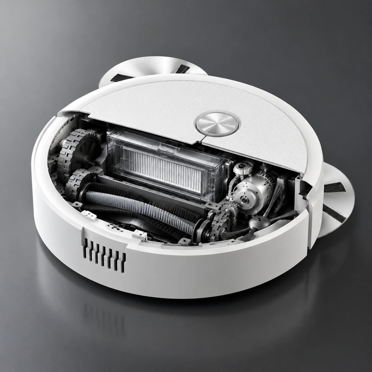 3-in-1 Robot Vacuum with Mop, USB Charging and Cordless Operation