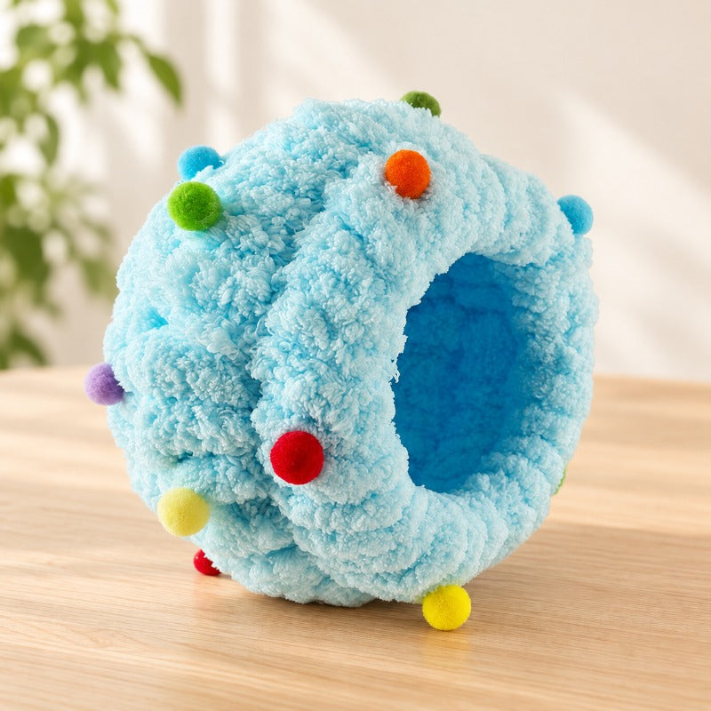 Cozy Plush Bird Nest