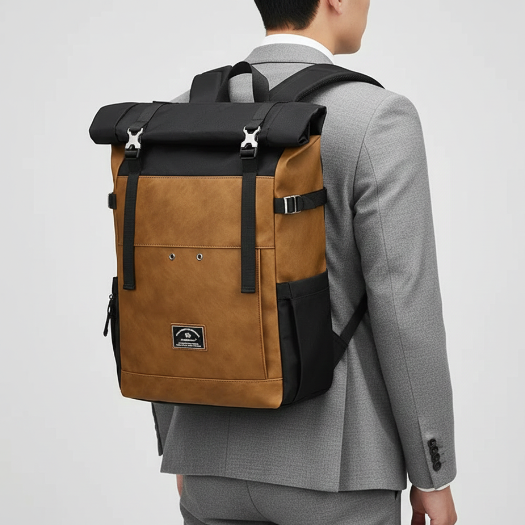 Nordspur | Large Capacity Roll Top Backpack