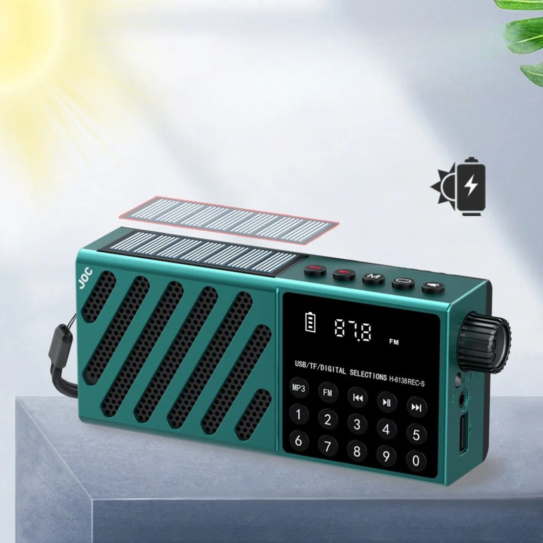 Nordspur | SunTone Portable Solar Powered Radio