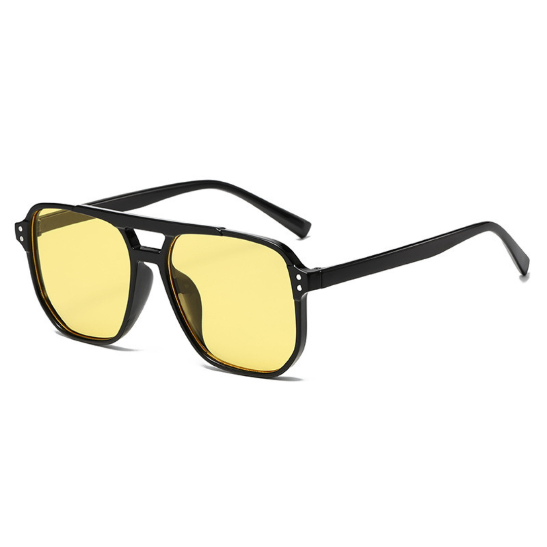 Nordspur | Brixton Double Bridge Square Frame Sunglasses