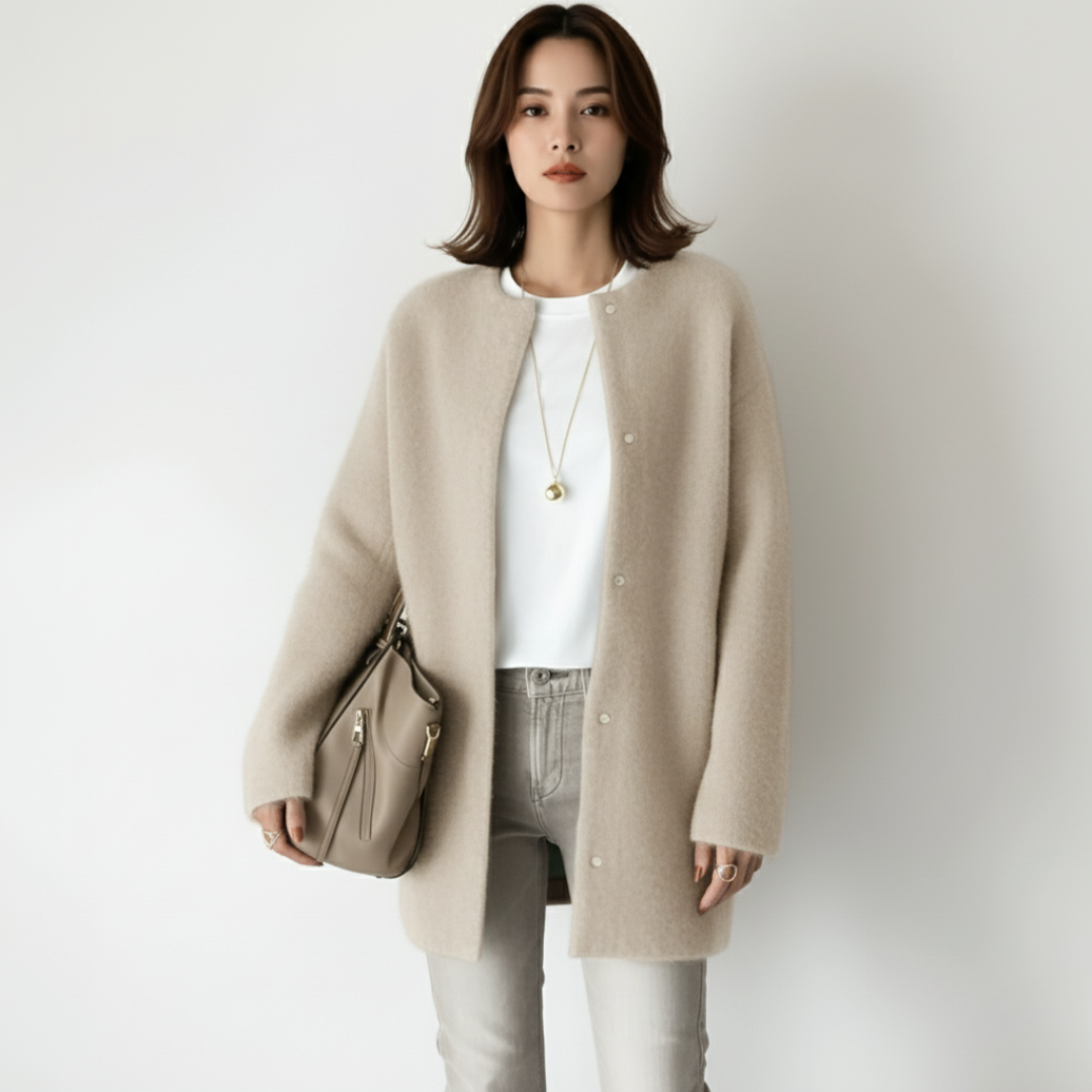Nordspur | HavenLoom Button Coatigan