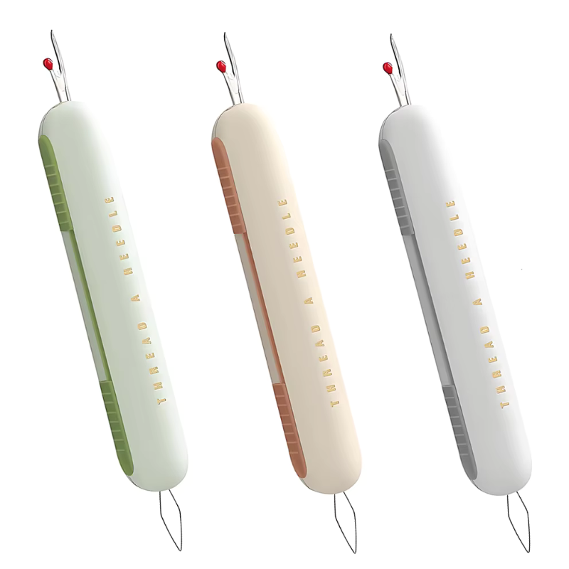 Simple 2-In-1 Needle Threader and Seam Ripper