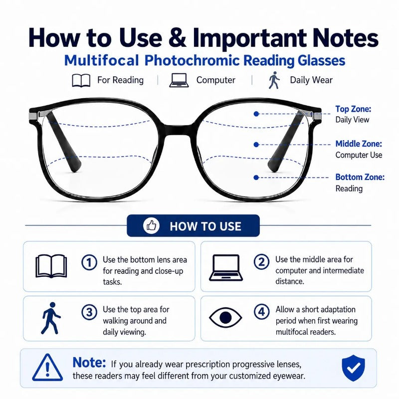 Progressive Blue Light Readers