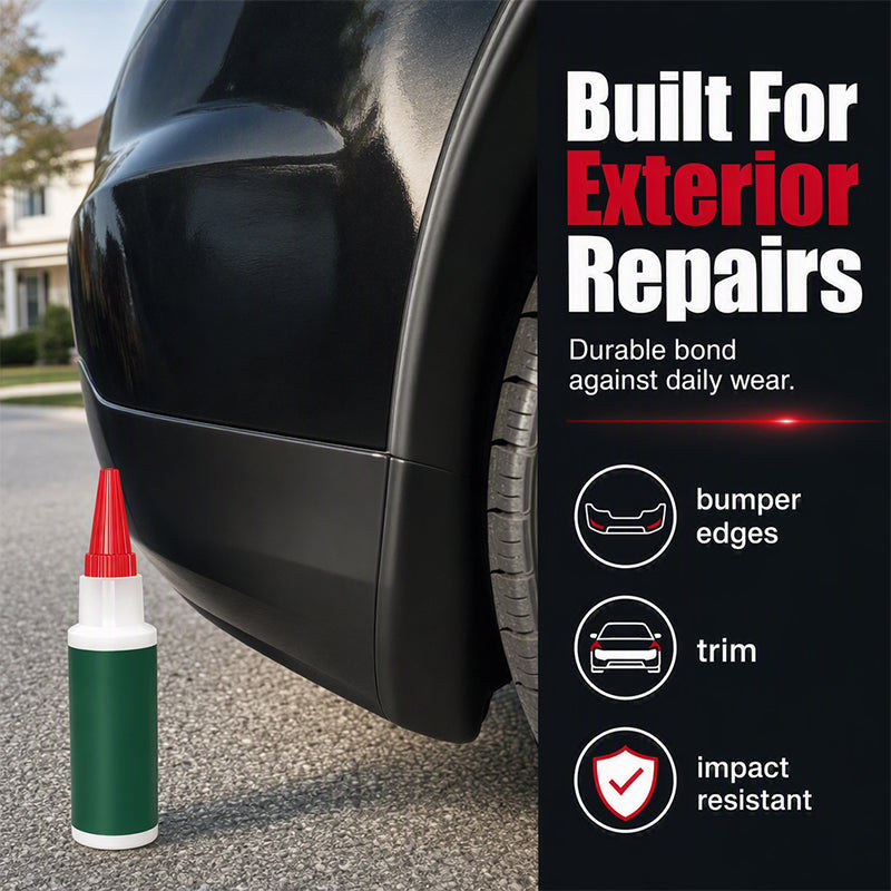 Car Bumper Repair Adhesive | Fix Cracks & Broken Bumper Plastic At Home