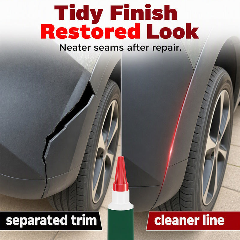 Car Bumper Repair Adhesive | Fix Cracks & Broken Bumper Plastic At Home