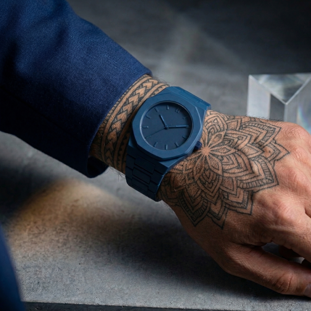 KRONOS Watch – Black Polycarbonate Edition