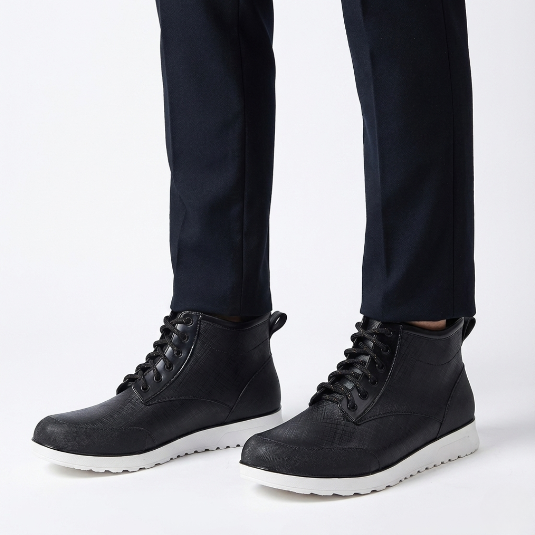 Nordspur | Lace Up Ankle Rain Boots