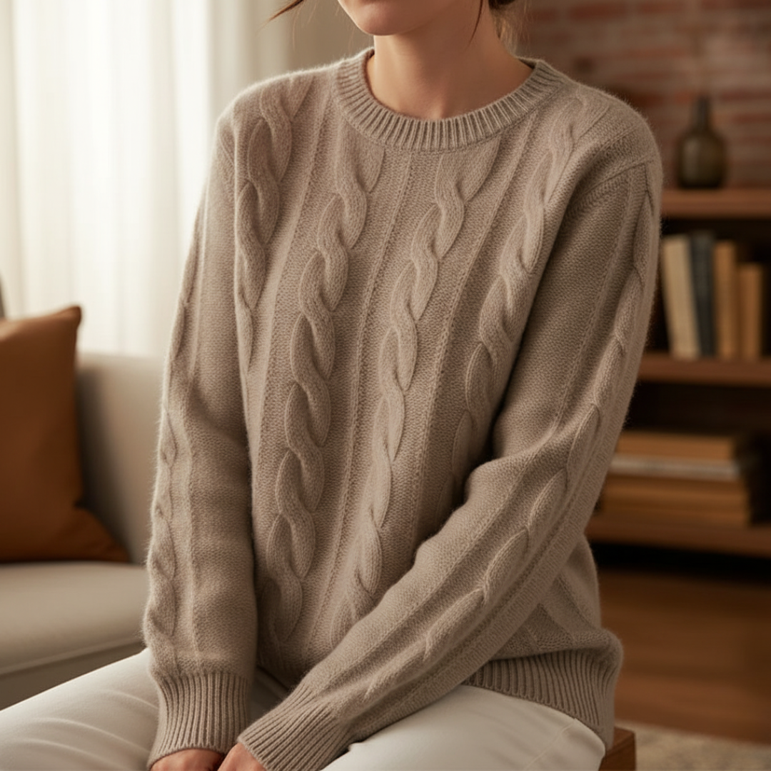 Nordspur | SoftKnit Cable Sweater