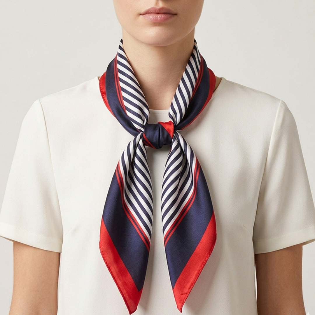 Nordspur | Square Simulated Silk Scarf