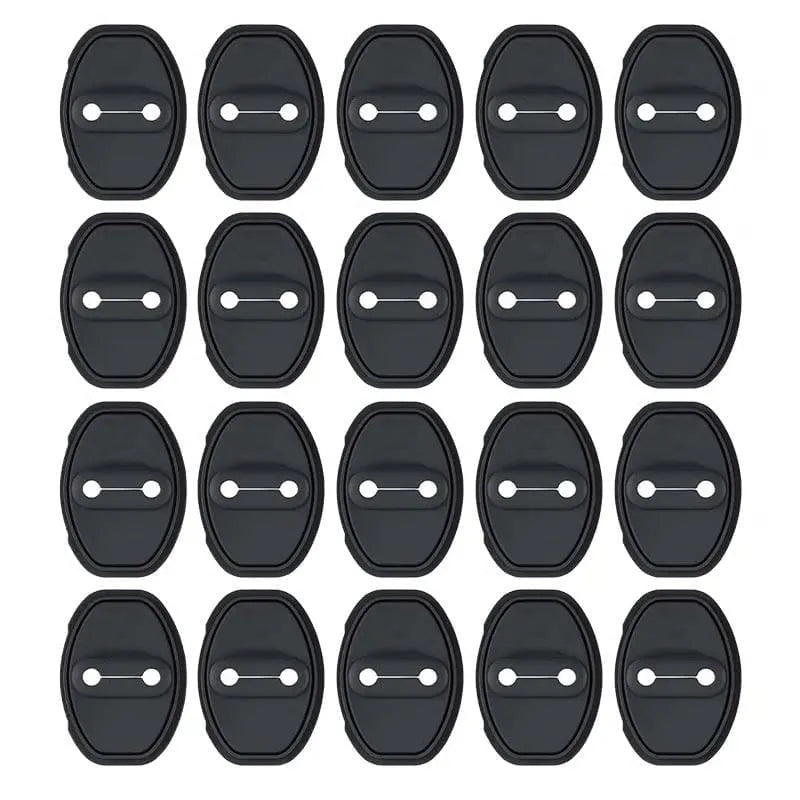 Car Door Lock Cover β Noise-Dampening & Rust-Proof Striker Protector