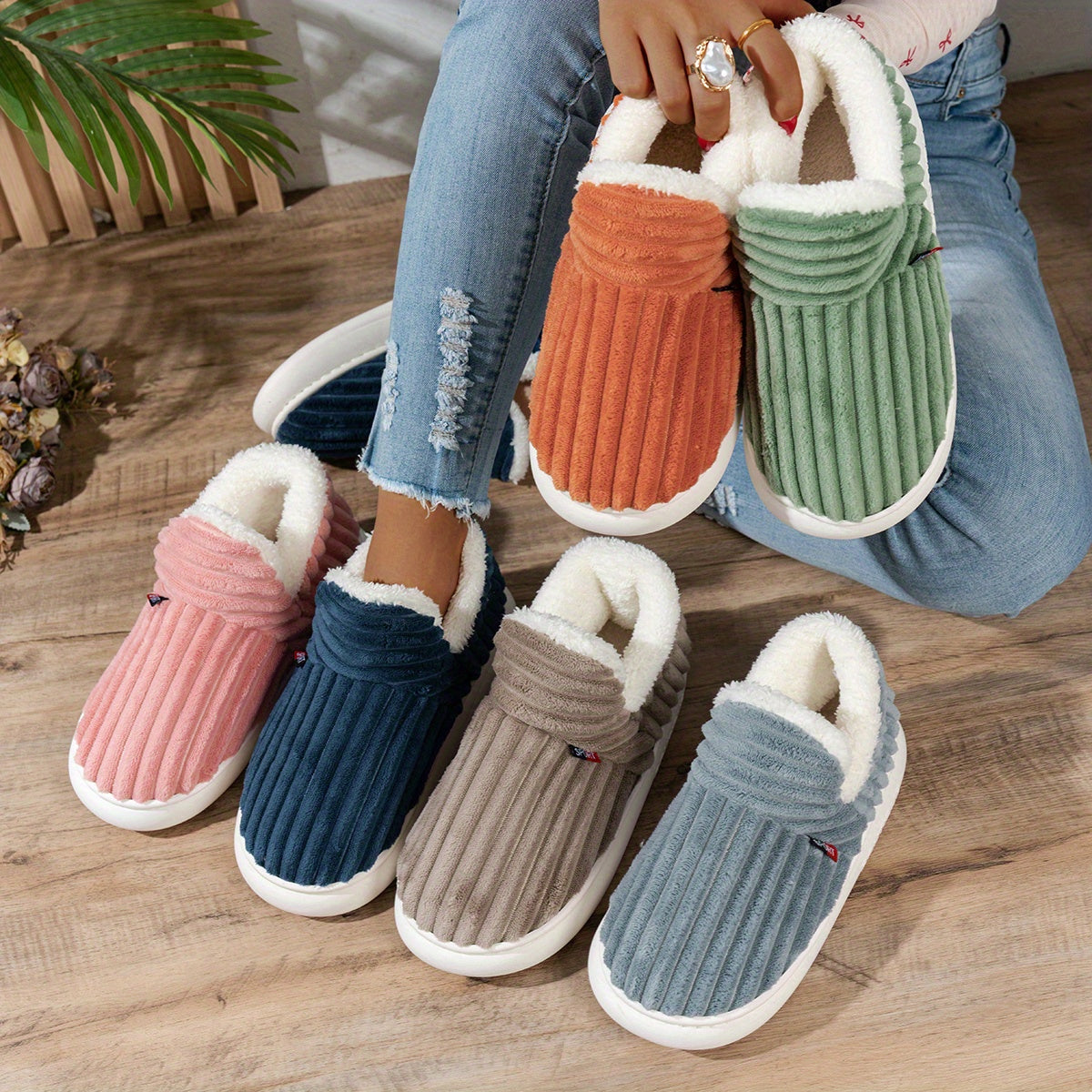 Maureen | Plush Slippers