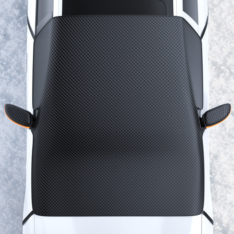 Windshield Anti-Snow & Anti-Frost Cover with Mirror Protection