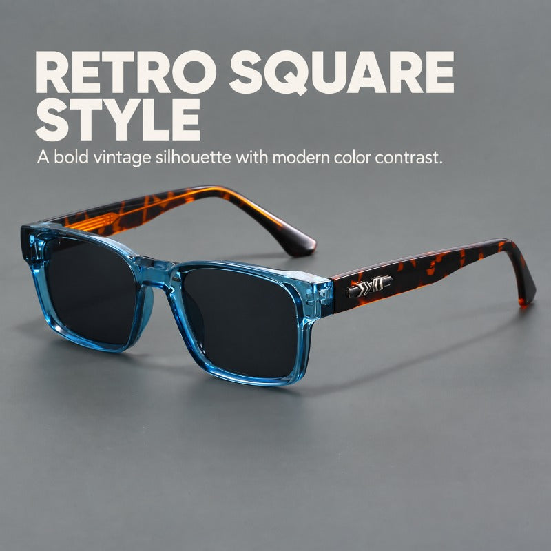 Retro Bold Square Sunglasses
