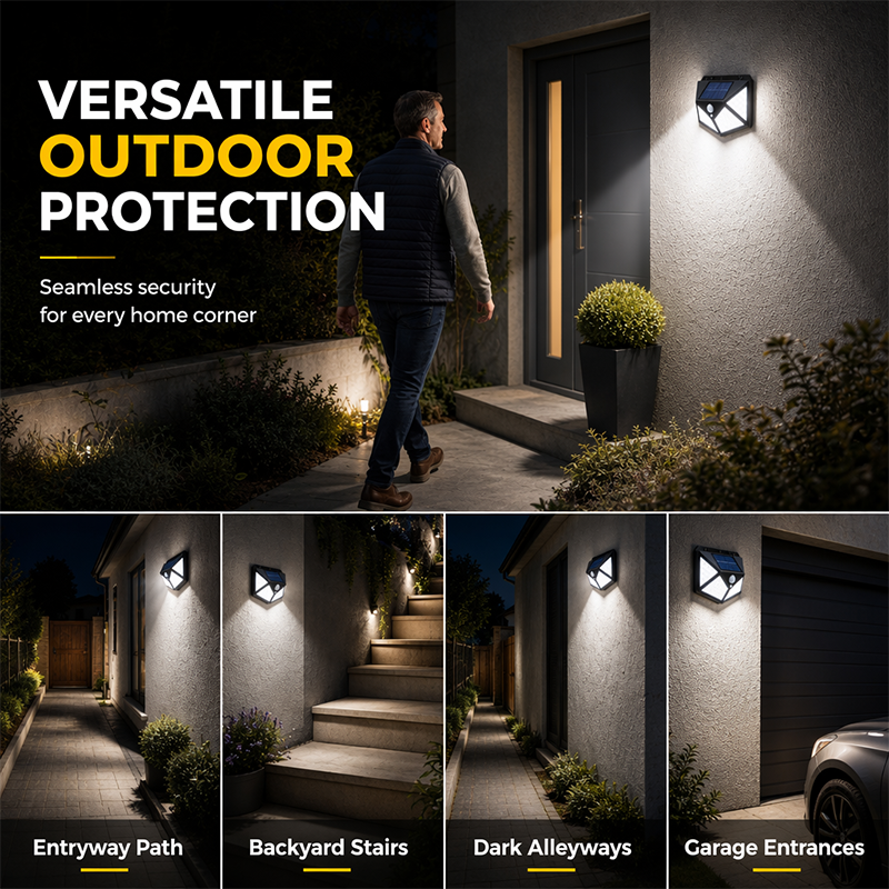 Motion Sensor Solar Lights β Bright Outdoor Lighting, Light Up Paths, Gardens & Driveways Automatically