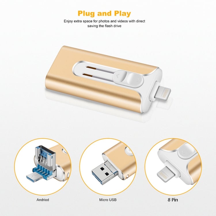 4-in-1 USB External Memory Storage