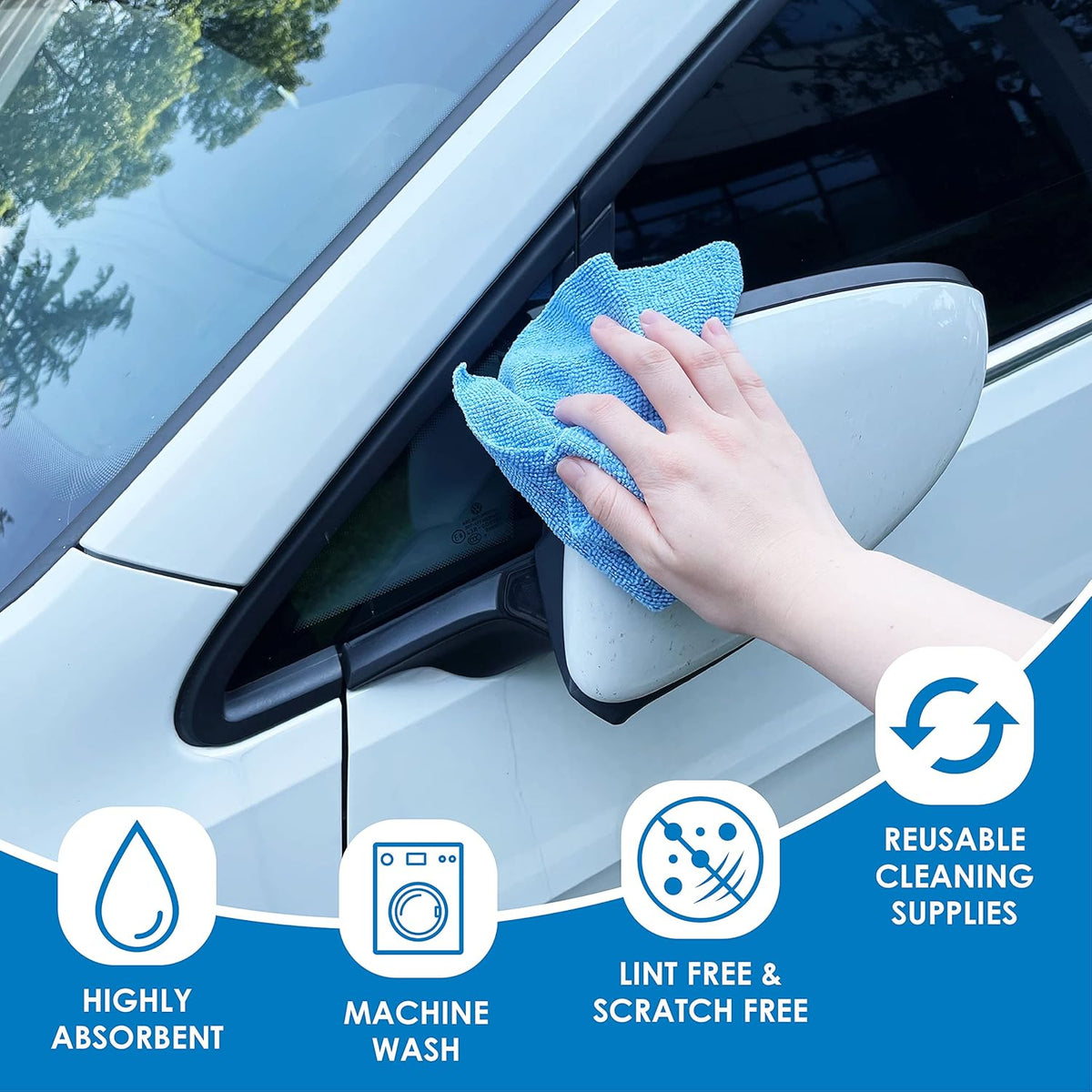 Super Absorbent Kitchen Towels (Roll of 50 pieces)