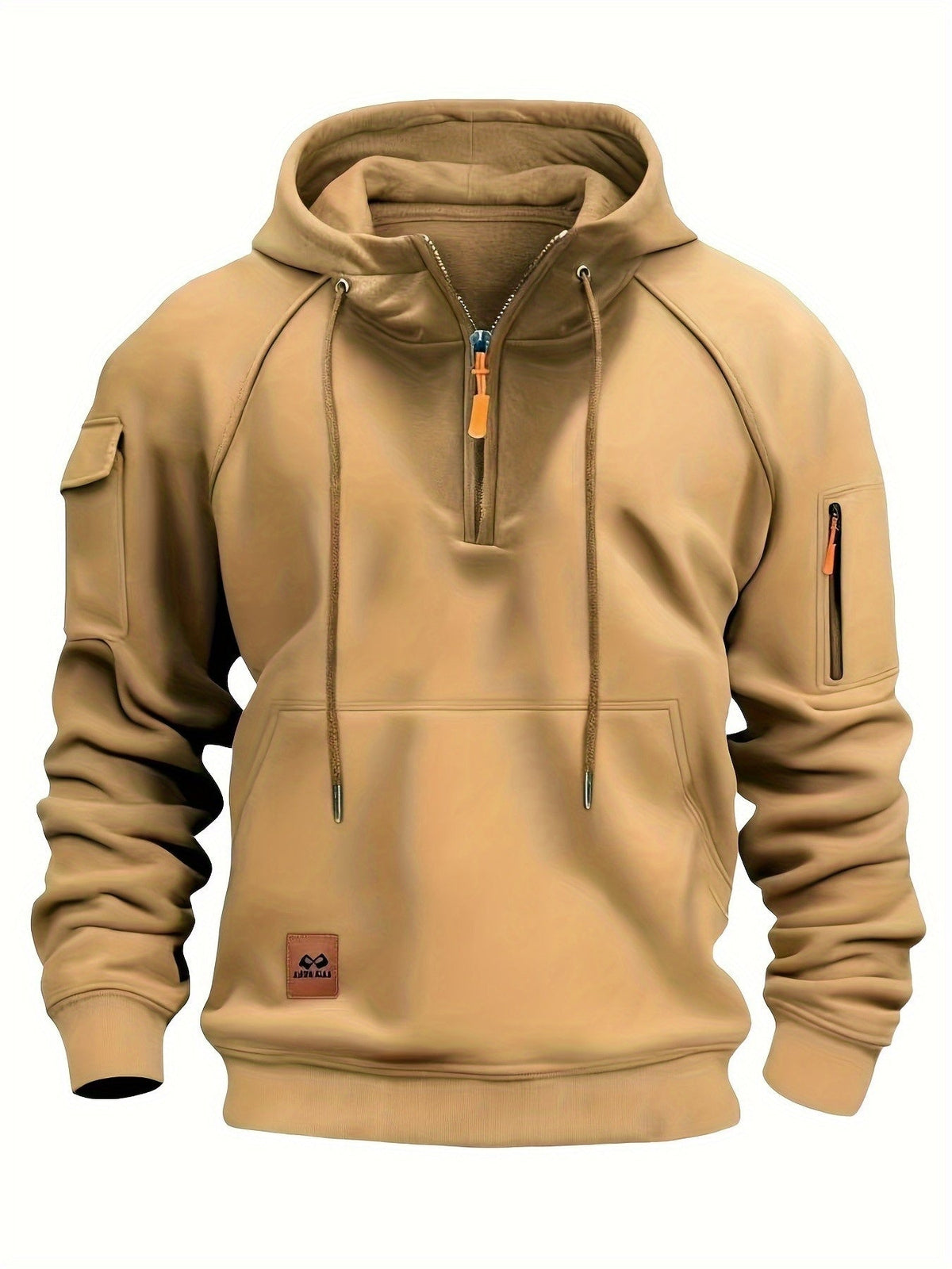 Rugged Quarter-Zip Hoodie