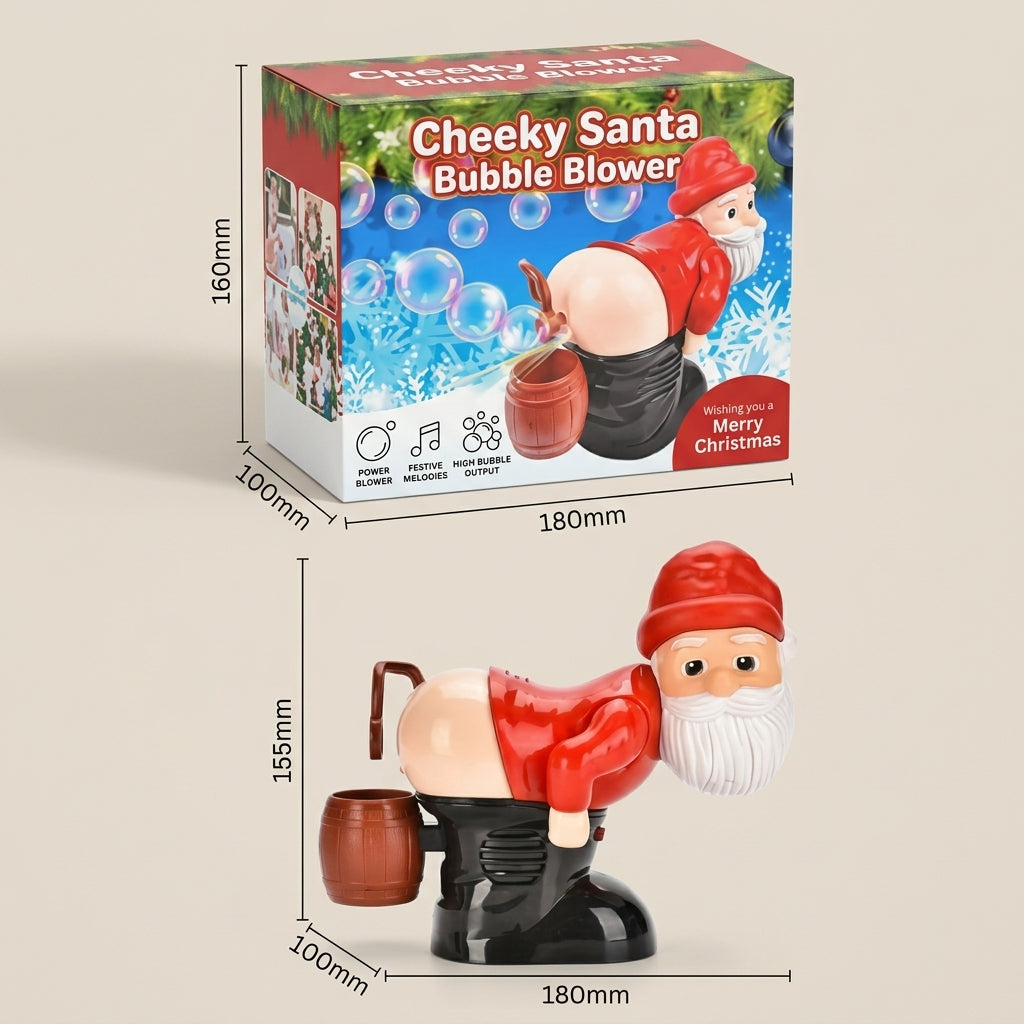 Electric Santa Bubble Blower Toy with Music