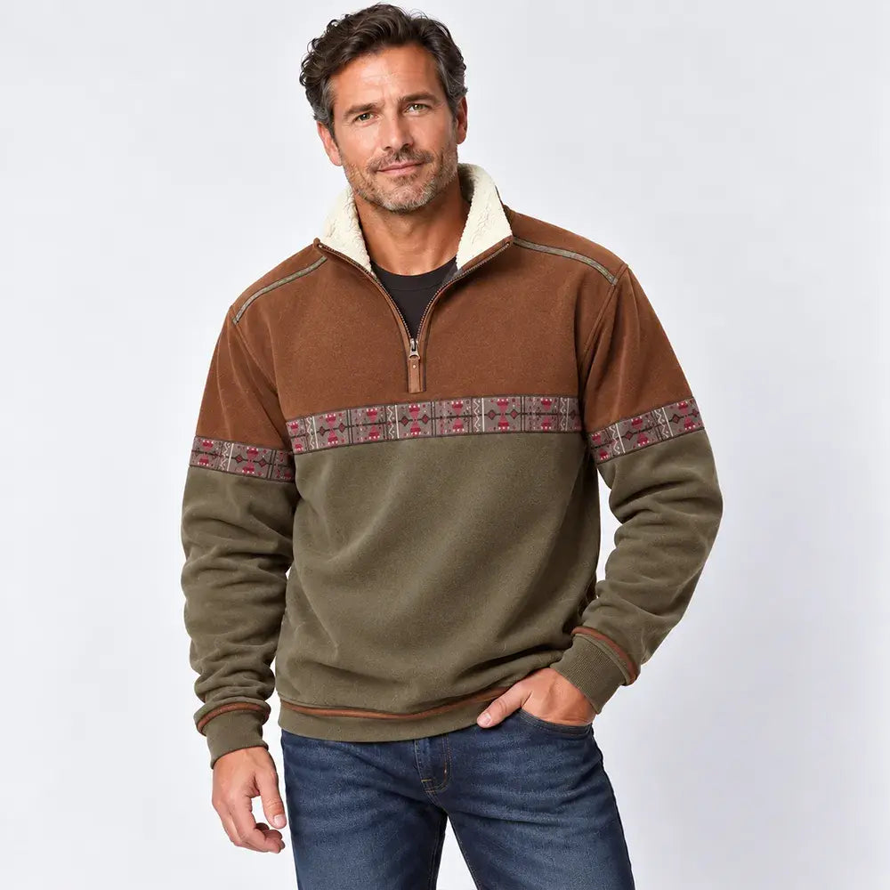 Modern Men's Long Sleeve T-Shirt with 3D Print for Autumn/Winter